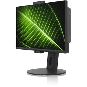 Fujitsu P2410 24" Class Full HD Monitor LCD - 16:9 - Preto mate, Azul - 60.5 cm (23.8") Viewable - Tecnologia IPS (In-plan