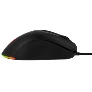 OCPC MR44 Gaming Mouse - Optical - Cable - Black - USB Type A - 16000 dpi - Right-handed