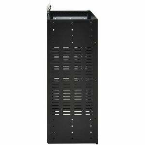 Eaton Tripp Lite Series SmartRack 4U Low-Profile Vertical-Mount Vented Wall-Mount Mini Rack Enclosure, Black - For LAN Swi