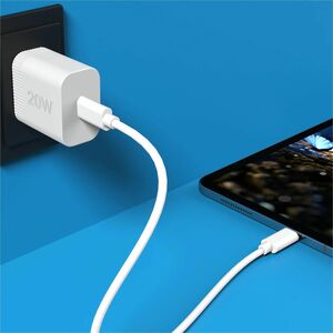 j5create JUP1420-EN 20 W Adaptador de CA - 1 Pack - Adaptador universal - 1 USB Type-C - para iPhone, Smartphone, iPad Pro