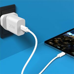 j5create JUP1420-FN 20 W Adaptador de CA - 1 Pack - Adaptador universal - 1 USB Type-C - para iPhone, Smart Watch, Auscult