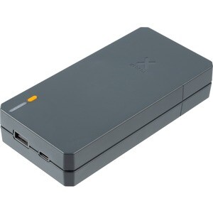 Xtorm Essential XE1201 Power Bank - Charcoal Grey - For Smartphone, Tablet, USB Type C Device - Lithium Ion (Li-Ion) Polym