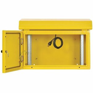 Eaton Tripp Lite Series SmartRack Industrial Enclosure - NEMA 3R, Wall Mount, Metal, Locking, Fan With Thermal Switch, 16.