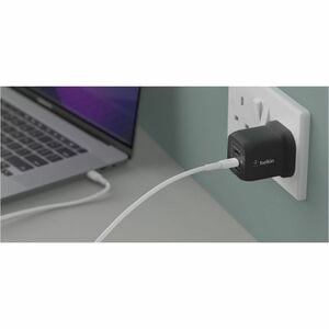 Belkin BoostCharge Pro 45 W AC Adapter - Universal Adapter - For iPhone, MacBook, MacBook Pro - 120 V AC, 230 V AC Input -