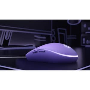 Logitech G G102 游戏鼠标 - USB - 6 按钮 - 6 可编程按钮 - 电缆 - 8000 dpi