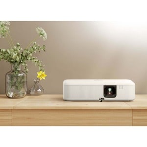 Epson CO-FH02 3LCD Projector - Desktop - White - 1920 x 1080 - Front - 1080p - 6000 Hour Normal Mode - 12000 Hour Economy 