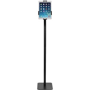 Neomounts Floor Mount for Tablet - Black - Height Adjustable - 1 Display(s) Supported - 20.1 cm to 27.9 cm (11") Screen Su