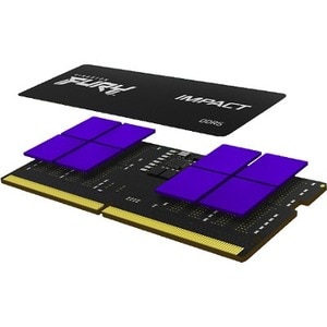 Kingston FURY Impact RAM-Modul für Notebook - 16 GB (1 x 16GB) - DDR5-5600/PC5-44800 DDR5 SDRAM - 5600 MHz Single-rank (ei