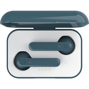 Trust Primo True Wireless Ohrhörer Stereo Ohrhörerset - Blau - Binaural - In-Ear - 20 Hz bis 20 kHz Frequenzgang - 1000 cm