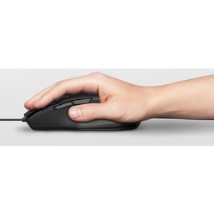 Trust Voca Maus - USB 2.0 - Optisch - 6 Taste(n) - Schwarz - Kabel - 2400 dpi Auflösung - Scroll-Rad - Rechtshändig