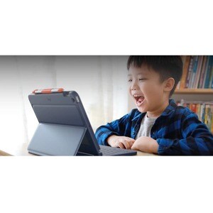 Logitech Rugged Lite Rugged Keyboard/Cover Case Apple, Logitech iPad (7th Generation), iPad (8th Generation), iPad (9th Ge