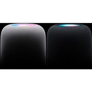 Apple HomePod 蓝牙 智能音箱 - Siri 支持 - 午夜黑 - Dolby Atmos - 无线局域网