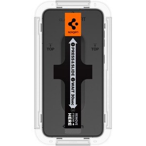Spigen EZ FIT GLAS.tR 9H Tempered Glass Screen Protector - For LCD Smartphone - Dust Resistant, Oil Resistant, Fingerprint