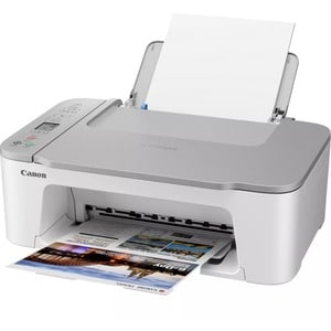 Canon PIXMA TS3551i Kabellos - Tintenstrahl-Multifunktionsdrucker - Farbe - Weiß - Cloud/Kopierer/Drucker/Scanner - 7,7 Se