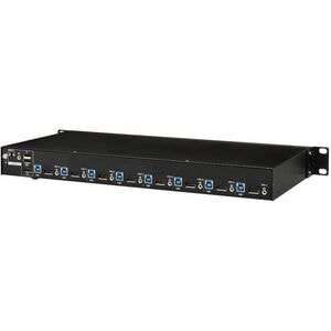 Tripp Lite series B024-DPU08 KVM Switchbox - TAA Compliant - 8 Computer(s) - 4096 x 2160 - 50 Hz, 60 Hz - 10 x USB - 8 x D