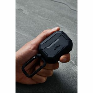 Urban Armor Gear Scout Rugged Carrying Case Apple AirPods Pro (2nd Generation), AirPods Pro - Black - Drop Resistant, Scra