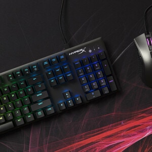 HyperX Alloy FPS RGB Keyboard - Cable Connectivity - USB 2.0 Interface - English (US) - Black - Mechanical Keyswitch - Des