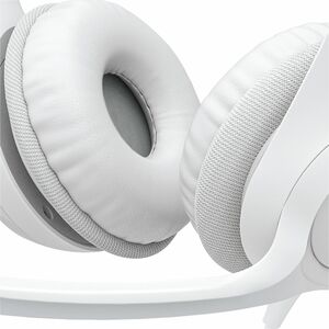 Auriculares Logitech H390 Cableado Sobre la cabeza Estéreo - Blanco - Binaural - Circumaural - 32Ohm - 20Hz a 20kHz - 189.