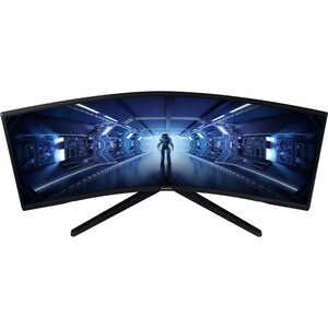 Samsung Odyssey G5 C34G55TWWP 34" Class UW-QHD Curved Screen Gaming LCD Monitor - 21:9 - 86.4 cm (34") Viewable - Vertical