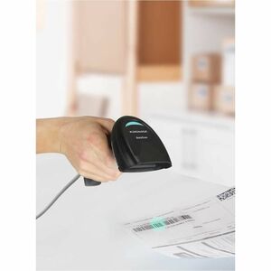 Datalogic QuickScan I QD2220 Retail, Industrial, Commercial Service, Hospitality, Government Handheld Barcode Scanner Kit 