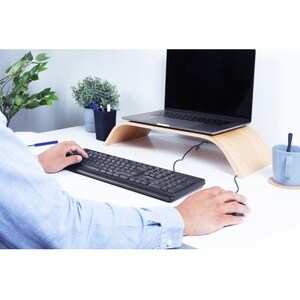 Trust Primo Keyboard - Cable Connectivity - USB 2.0 Type A Interface - Portuguese - Black - Membrane Keyswitch - 104 Key(s