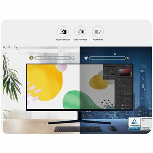 Samsung ViewFinity S5 S34C504GAN 34" Class UW-QHD LED Monitor - 21:9 - Black - 34" Viewable - Vertical Alignment (VA) - LE