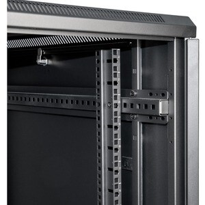 SolidRack R3110 Premium 22U Rack Enclosure Cabinet - 4-Post Adjustable Depth (6" to 34.25") - Includes Doors & Side Panels