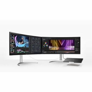 LG Ultrawide 40WP95XP-W 40 Zoll Klasse 5K2K WUHD Gekrümmter Bildschirm LCD-Monitor - 21:9 Format - Weiß - 101,6 cm (40 Zol