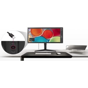 LG UltraGear 34WP65CP-B 34" Class WQHD Curved Screen Gaming LCD Monitor - 21:9 - Matte Black, Glossy Black, Black Hairline