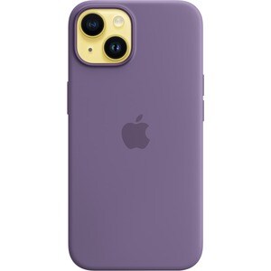 Apple iPhone 14 Silicone Case with MagSafe - Iris - For Apple iPhone 14 Smartphone - Iris - Silky, Soft-touch - Scratch Re