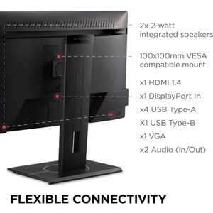 ViewSonic Graphic VG2240 22 Zoll Class Full HD LED-Monitor - 16:9 Format - Schwarz - 54,6 cm (21,5 Zoll) Viewable - MVA-Te