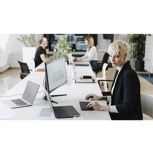 CHERRY KW 9200 MINI Keyboard - Wired/Wireless Connectivity - USB Type C Interface - Spanish - Black - SX Keyswitch - Bluet