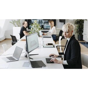 CHERRY KW 9200 MINI Tastatur - Kabel/Kabellos Konnektivität - USB-Typ C Schnittstelle - Englisch (GB) - Schwarz - SX Keysw