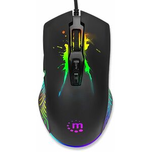 Mouse Optico Gaming 7 Botones, 7200 DPI, L - Cable - 7200 dpi - Rueda de desplazamiento - Diestro