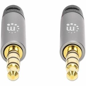 Cable Audio Estereo 3.5mm M-M 1.0M Negro/A - Cable for Dispositivo de audio, Auricular, Altavoz, Smartphone, Portátil, Tab