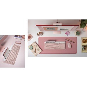 K580 SLIM MULTI-DEVICE WIRELESS KEYBOARD - ROSE