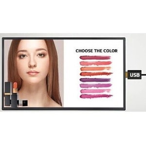LG 32SM5DJ-B 812.80 mm LCD Digital Signage Display - 24 Hours/7 Days Operation - In-plane Switching (IPS) Technology - 8 G