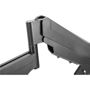 Neomounts - Supporto a parete Full Motion con molla a gas per monitor da 40" a 55", portata 30Kg. VESA max 400x400