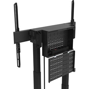 SUPPORTO DA PAVIMENTO PER SCHERMI 55-100IN MOTORIZZAT NERO