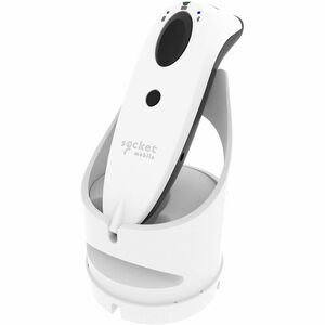Socket Mobile SocketScan S720 Handheld Barcode Scanner Kit - Wireless Connectivity - White - 1D, 2D - LED - Linear - Bluet