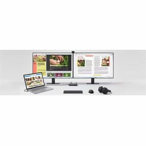 Microsoft Thunderbolt 4 Docking Station for Monitor, Webcam, Tablet, Notebook, Smartphone - 165 W - 2 Displays Supported -