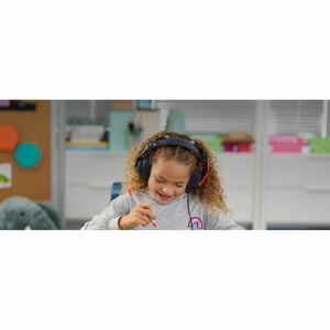 Logitech Zone Learn, EDU, WW, Classic Blue, On-Ear, USB-C
