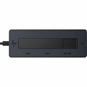 HP USB Type C Docking Station for Notebook, Mobile Workstation - Charging Capability - Black - Portable - 4K - 3840 x 2160