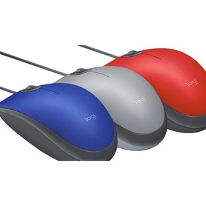 MOUSE COM FIO LOGITECH M110 CINZA