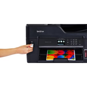 Brother MFC-T4500DW Wireless Inkjet Multifunction Printer - Colour - Copier/Fax/Printer/Scanner - 35 ppm Mono/27 ppm Color