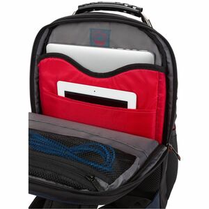 SwissGear Ibex Pro 610264 Carrying Case (Backpack) for 16" Tablet, Notebook, Book, Paperwork, Magazine, Accessories - Blac