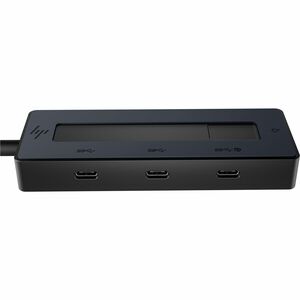 HP C型 USB 扩展插口 用于 移动工作站, 笔记本电脑 - 充电功能 - 便携式 - 4K - 3840 x 2160 - 2 x USB端口 - 2 x USB C 型端口 - C型USB - 有线 - Windows 10, Wind