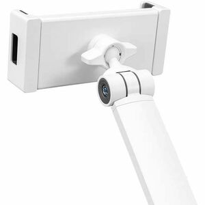 Neomounts DS15-545WH1 Clamp Mount for Tablet - White - Landscape/Portrait - Height Adjustable - 1 Display(s) Supported - 1