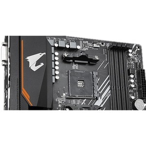 Aorus Ultra Durable B550M AORUS ELITE Desktop Motherboard - AMD B550 Chipset - Socket AM4 - Micro ATX - Ryzen 3, Ryzen 5, 