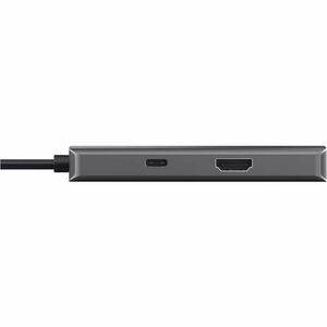 Trust Dalyx USB-Typ C Docking Station für Tablet-PC, Notebook, Monitor, Smartphone, Desktop-PC - Ladefunktion - Silber - 4